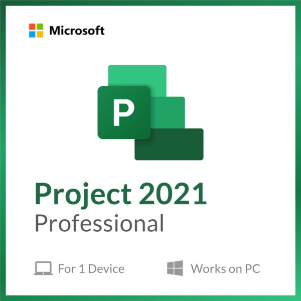 Microsoft Project 2021 Professional Product key license